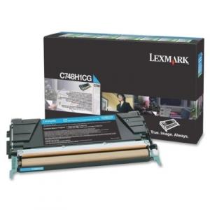 Toner Oryginalny Lexmark C748H1CG (C748H1CG) (Błękitny) - DARMOWA DOSTAWA w 24h