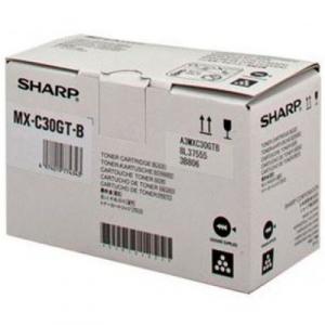Toner Oryginalny Sharp MX-C30GTB (MX-C30GTB) (Czarny) - DARMOWA DOSTAWA w 24h