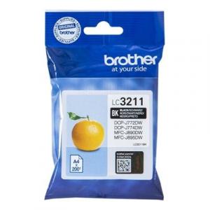 Tusz Oryginalny Brother LC-3211BK (LC-3211BK) (Czarny) - DARMOWA DOSTAWA w 24h