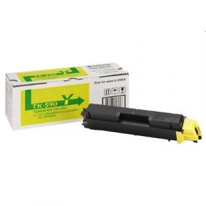 Toner Oryginalny Kyocera TK-590Y (TK-590Y) (Żółty) - DARMOWA DOSTAWA w 24h