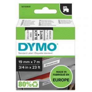 Taśma Barwiąca Oryginalna DYMO D1-45803 (D1-45803) (Biały) (19 mm, 7 m) - DARMOWA DOSTAWA w 24h