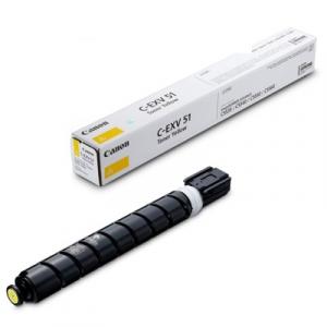 Toner Oryginalny Canon C-EXV51L Y (0487C002) (Żółty) - DARMOWA DOSTAWA w 24h