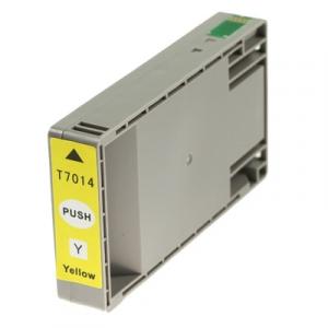 Tusz Zamiennik T7014 do Epson (C13T70144010) (Żółty) - DARMOWA DOSTAWA w 24h