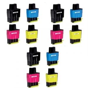 3x Tusze Zamienniki LC-900 CMYK do Brother (LC900VALBP) (komplet) - DARMOWA DOSTAWA w 24h