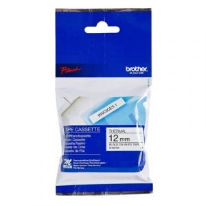 Taśma Nielaminowana Oryginalna Brother M-K231BZ (MK231BZ) (Biały) (12 mm, 4 m) - DARMOWA DOSTAWA w 24h
