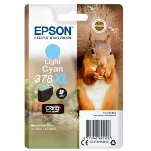 Tusz Oryginalny Epson 378 XL (C13T37954010) (Jasny błękitny) - DARMOWA DOSTAWA w 24h