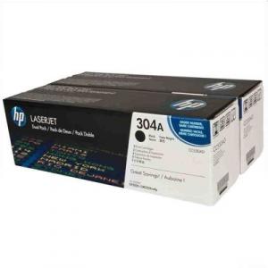 Tonery Oryginalne HP 304A (CC530AD) (Czarne) (dwupak) - DARMOWA DOSTAWA w 24h