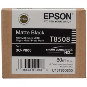 Tusz Oryginalny Epson T8508 (C13T850800) (Czarny matowy) - DARMOWA DOSTAWA w 24h