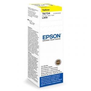 Tusz Oryginalny Epson T6734 (C13T67344A) (Żółty) - DARMOWA DOSTAWA w 24h