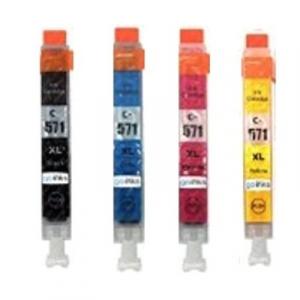 Tusze Zamienniki CLI-571 CMYK do Canon (0386C005) (czteropak) - DARMOWA DOSTAWA w 24h