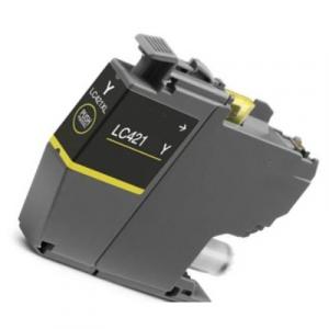 Tusz Zamiennik LC-421 Y do Brother (LC421Y) (Żółty) - DARMOWA DOSTAWA w 24h