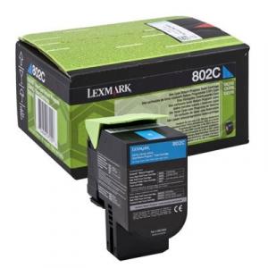 Toner Oryginalny Lexmark 802SC (80C2SC0) (Błękitny) - DARMOWA DOSTAWA w 24h