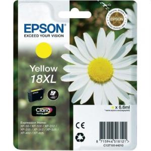 Tusz Oryginalny Epson T1814 (C13T18144010) (Żółty) - DARMOWA DOSTAWA w 24h