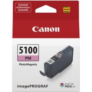 Tusz Oryginalny Canon PFI-5100 PM (6957C001) (Purpurowy Foto) - DARMOWA DOSTAWA w 24h