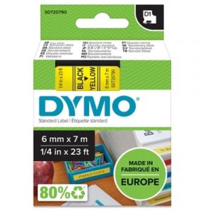 Taśma Barwiąca Oryginalna DYMO D1-43618 (D1-43618) (Żółty) (6 mm, 7 m) - DARMOWA DOSTAWA w 24h