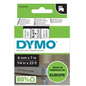 Taśma Barwiąca Oryginalna DYMO D1-43610 (D1-43610) (Przezroczysty) (6 mm, 7 m) - DARMOWA DOSTAWA w 24h