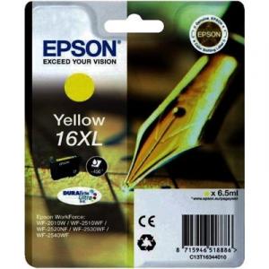 Tusz Oryginalny Epson T1634 (16XL) (C13T16344010) (Żółty) - DARMOWA DOSTAWA w 24h