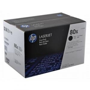 Tonery Oryginalne HP 80X (CF280XD) (Czarne) (dwupak) - DARMOWA DOSTAWA w 24h