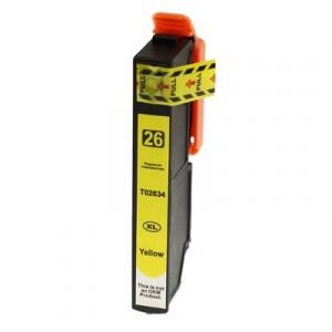 Tusz Zamiennik T2634 do Epson (C13T26344010) (Żółty) - DARMOWA DOSTAWA w 24h