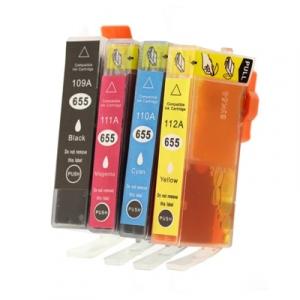 Tusze Zamienniki 655 do HP (655CMYK) (komplet) - DARMOWA DOSTAWA w 24h
