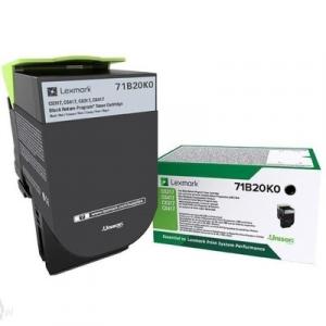 Toner Oryginalny Lexmark 71B (71B20K0) (Czarny) - DARMOWA DOSTAWA w 24h