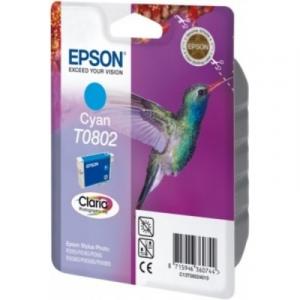 Tusz Oryginalny Epson T0802 (C13T08024011) (Błękitny) - DARMOWA DOSTAWA w 24h