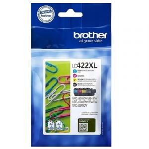 Tusze Oryginalne Brother LC-422 XL CMYK (LC422XLVAL) (komplet) - DARMOWA DOSTAWA w 24h