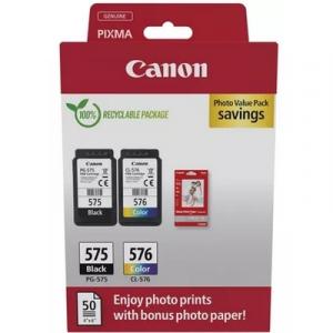 Tusze Oryginalne Canon PG-575 + CL-576 (5438C004) (komplet) - DARMOWA DOSTAWA w 24h
