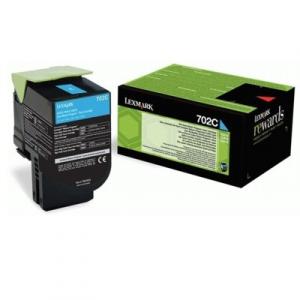 Toner Oryginalny Lexmark 702C (70C20C0) (Błękitny) - DARMOWA DOSTAWA w 24h