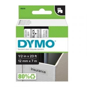 Taśma Barwiąca Oryginalna DYMO D1-45010 (D1-45010) (Przezroczysty) (12 mm, 7 m) - DARMOWA DOSTAWA w 24h