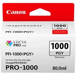 Tusz Oryginalny Canon PFI-1000PGY (0553C001) (Szary Foto) - DARMOWA DOSTAWA w 24h