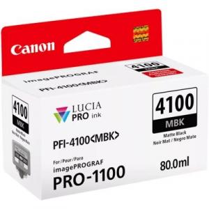 Tusz Oryginalny Canon PFI-4100 MBK (6776C001) (Czarny matowy) - DARMOWA DOSTAWA w 24h