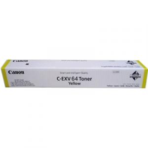 Toner Oryginalny Canon C-EXV 64 Y (5756C002) (Żółty) - DARMOWA DOSTAWA w 24h