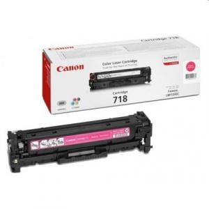 Toner Oryginalny Canon CRG-718 M (2660B002AA, 2660B011AA) (Purpurowy) - DARMOWA DOSTAWA w 24h