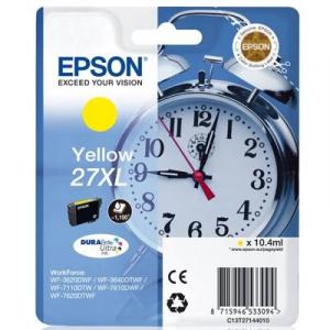 Tusz Oryginalny Epson 27 XL (C13T271440) (Żółty) - DARMOWA DOSTAWA w 24h