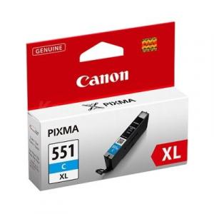 Tusz Oryginalny Canon CLI-551 C XL (6444B001) (Błękitny) - DARMOWA DOSTAWA w 24h