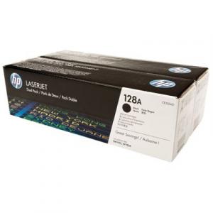 Tonery Oryginalne HP 128A (CE320AD) (Czarne) (dwupak) - DARMOWA DOSTAWA w 24h