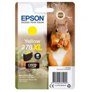 Tusz Oryginalny Epson 378 XL (C13T37944010) (Żółty) - DARMOWA DOSTAWA w 24h