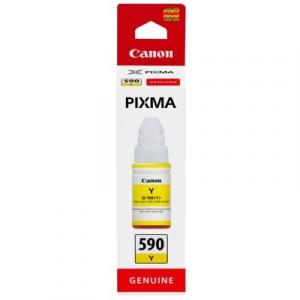 Tusz Oryginalny Canon GI-590 Y (1606C001) (Żółty) - DARMOWA DOSTAWA w 24h