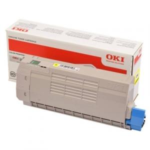 Toner Oryginalny Oki C712 (46507613) (Żółty) - DARMOWA DOSTAWA w 24h