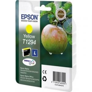 Tusz Oryginalny Epson T1294 (C13T12944010) (Żółty) - DARMOWA DOSTAWA w 24h