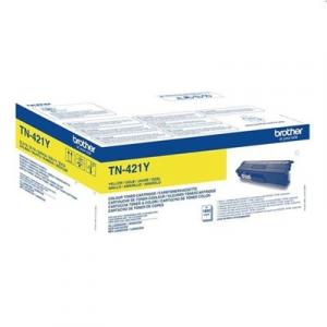 Toner Oryginalny Brother TN-421Y (TN-421Y) (Żółty) - DARMOWA DOSTAWA w 24h