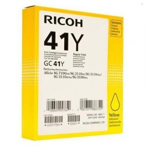 Tusz Oryginalny Ricoh GC-41Y (405764) (Żółty) - DARMOWA DOSTAWA w 24h