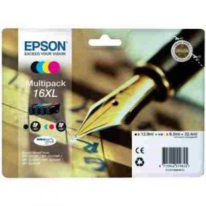 Tusze Oryginalne Epson T1636 (16XL) (C13T16364010) (komplet) - DARMOWA DOSTAWA w 24h