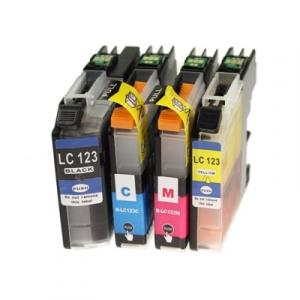 Tusze Zamienniki LC-123 CMYK do Brother (LC123VALBP) (komplet) - DARMOWA DOSTAWA w 24h