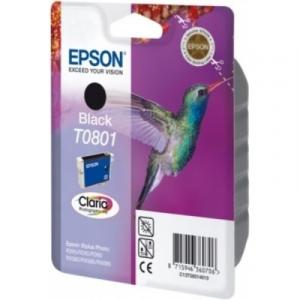 Tusz Oryginalny Epson T0801 (C13T08014011) (Czarny) - DARMOWA DOSTAWA w 24h