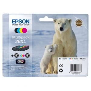 Tusze Oryginalne Epson T2636 (C13T26364010) (komplet) - DARMOWA DOSTAWA w 24h