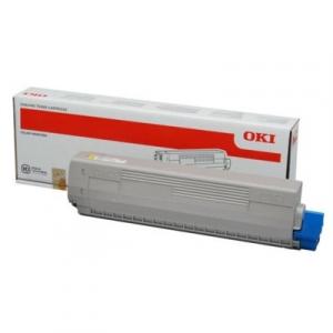 Toner Oryginalny Oki C823/C833/C843 7K (46471101) (Żółty) - DARMOWA DOSTAWA w 24h