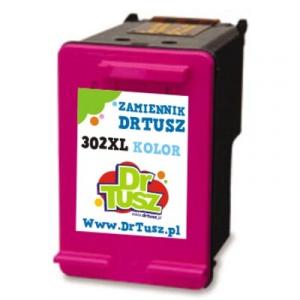 Tusz Zamiennik 302 do HP (F6U65AE) (Kolorowy) - DARMOWA DOSTAWA w 24h