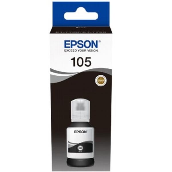 Tusz Oryginalny Epson 105 (C13T00Q140) (Czarny) - DARMOWA DOSTAWA w 24h